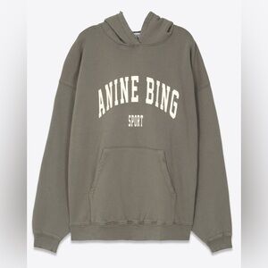 Anine Bing Harvey Sweatshirt - Dusty Olive